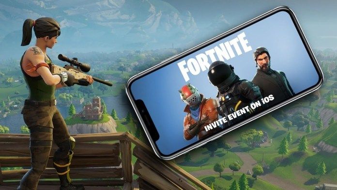 Fortnite Mobile gameplay screenshot