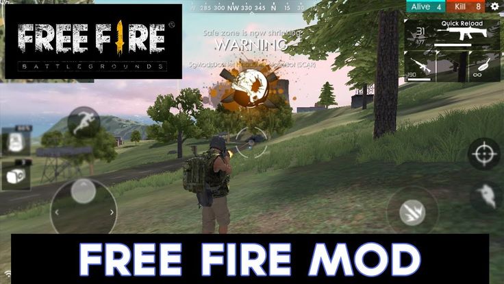 Free Fire Mod gameplay screenshot